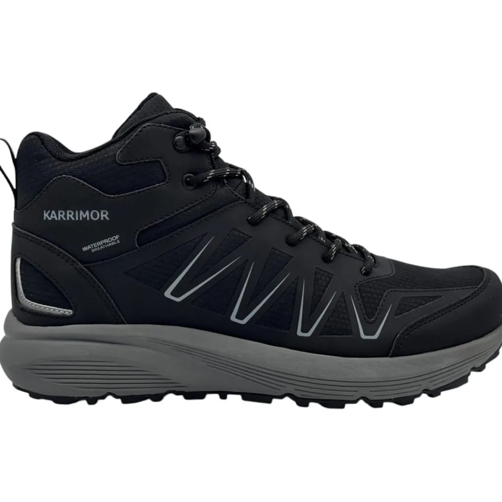Boots*Karrimor Bamford Mid Top Hiking Boots in Black