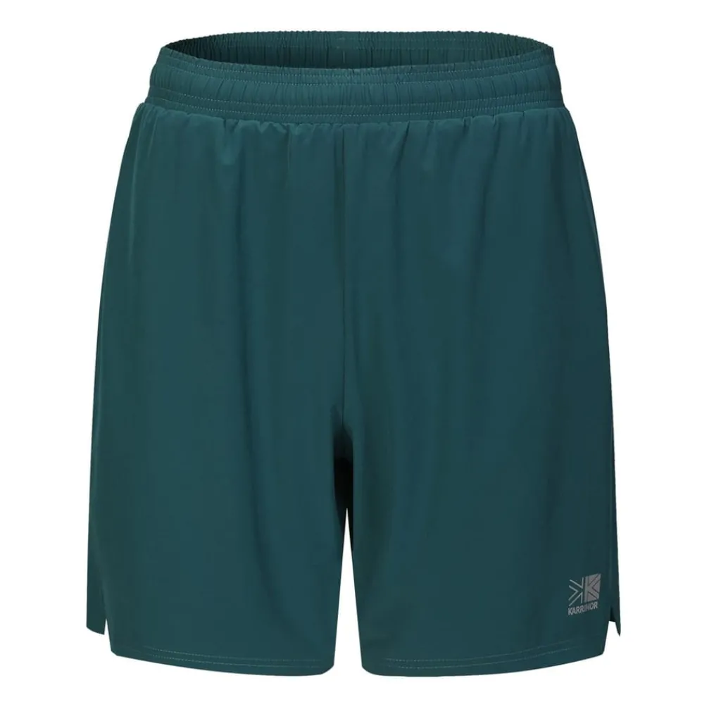 Fitness And Gymwear|Fitness And Gym Shorts*Karrimor Mens 2 In 1 Running Shorts in Green