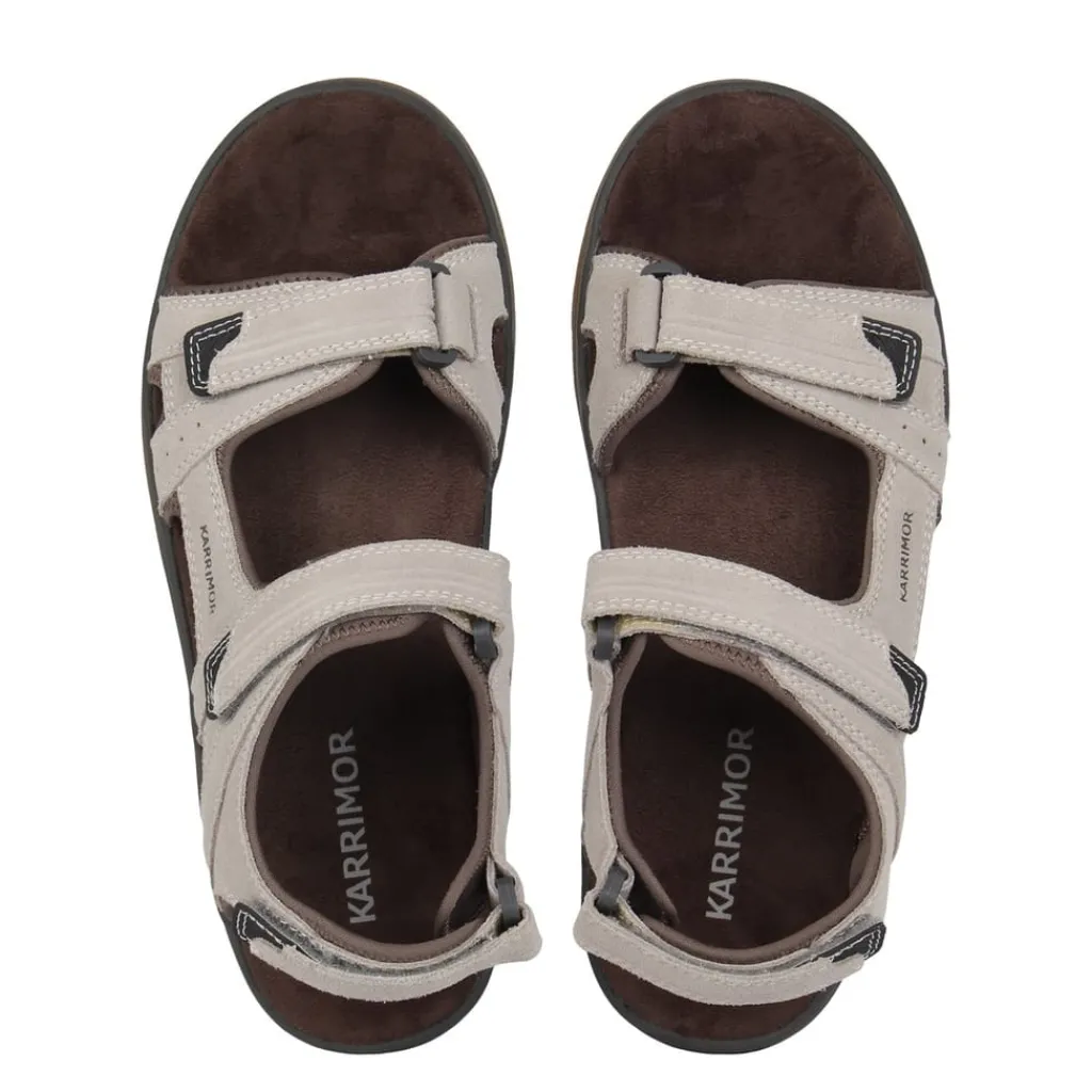 Outdoor Footwear*Karrimor Mens Antibes Leather Walking Sandals in Beige
