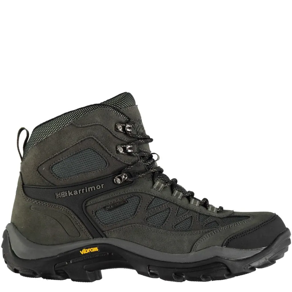 Outdoor Footwear|Boots*Karrimor Mens Aspen Mid Walking Boots in Grey