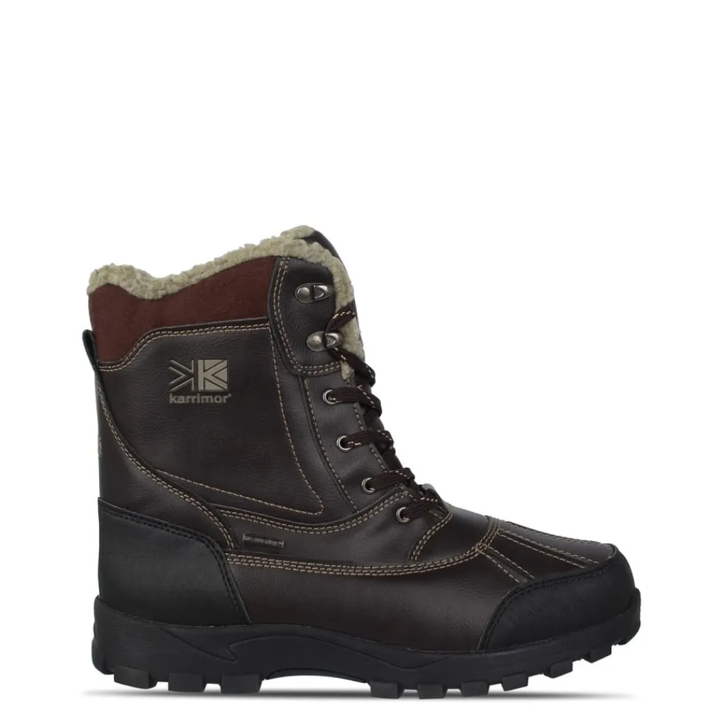 Outdoor Footwear*Karrimor Mens Casual Snow Boots in Brown
