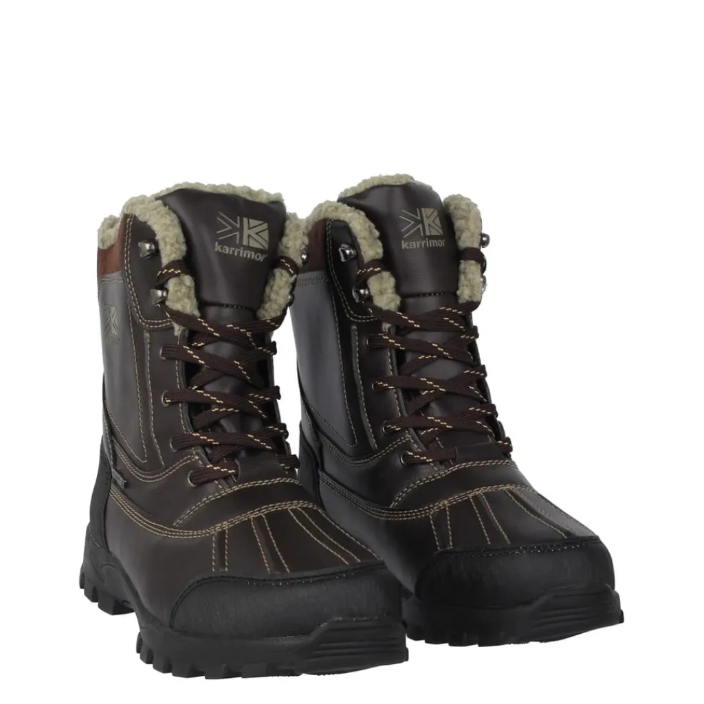 Outdoor Footwear*Karrimor Mens Casual Snow Boots in Brown