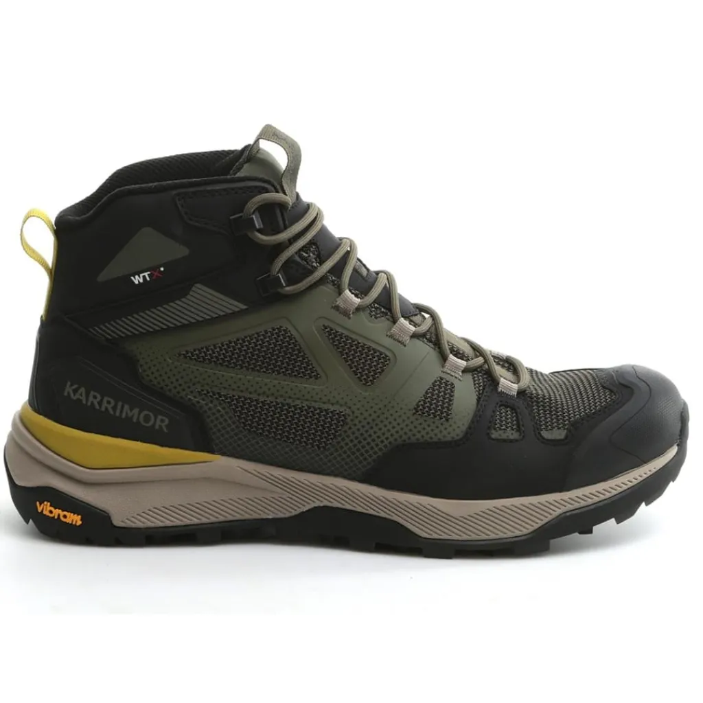 Outdoor Footwear|Boots*Karrimor Mens Helix Mid Walking Boots in Green