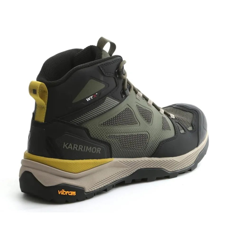 Outdoor Footwear|Boots*Karrimor Mens Helix Mid Walking Boots in Green