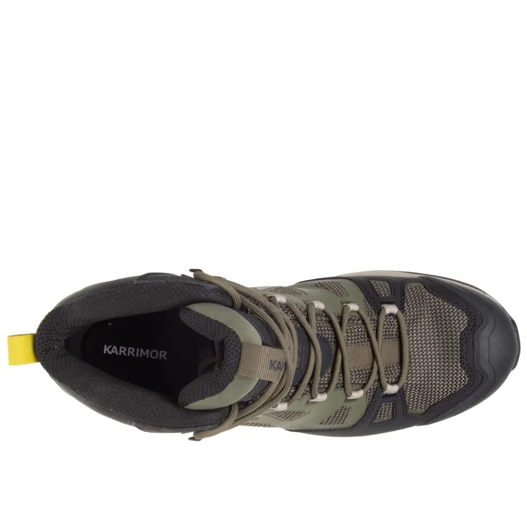 Outdoor Footwear|Boots*Karrimor Mens Helix Mid Walking Boots in Green