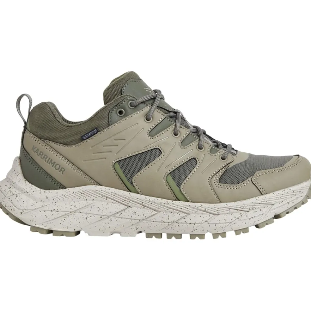 Shoes*Karrimor Mens Laggar Low Hiking Shoes in Green