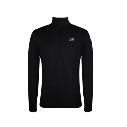 Fitness And Gym Tops|Fitness And Gymwear*Karrimor Mens Long Sleeve Zip Top in Black