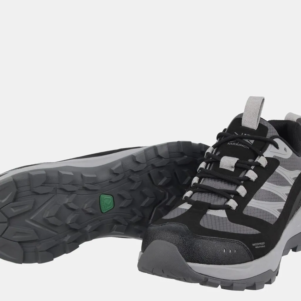 Shoes*Karrimor Mens Milford Hiking Shoes in Grey