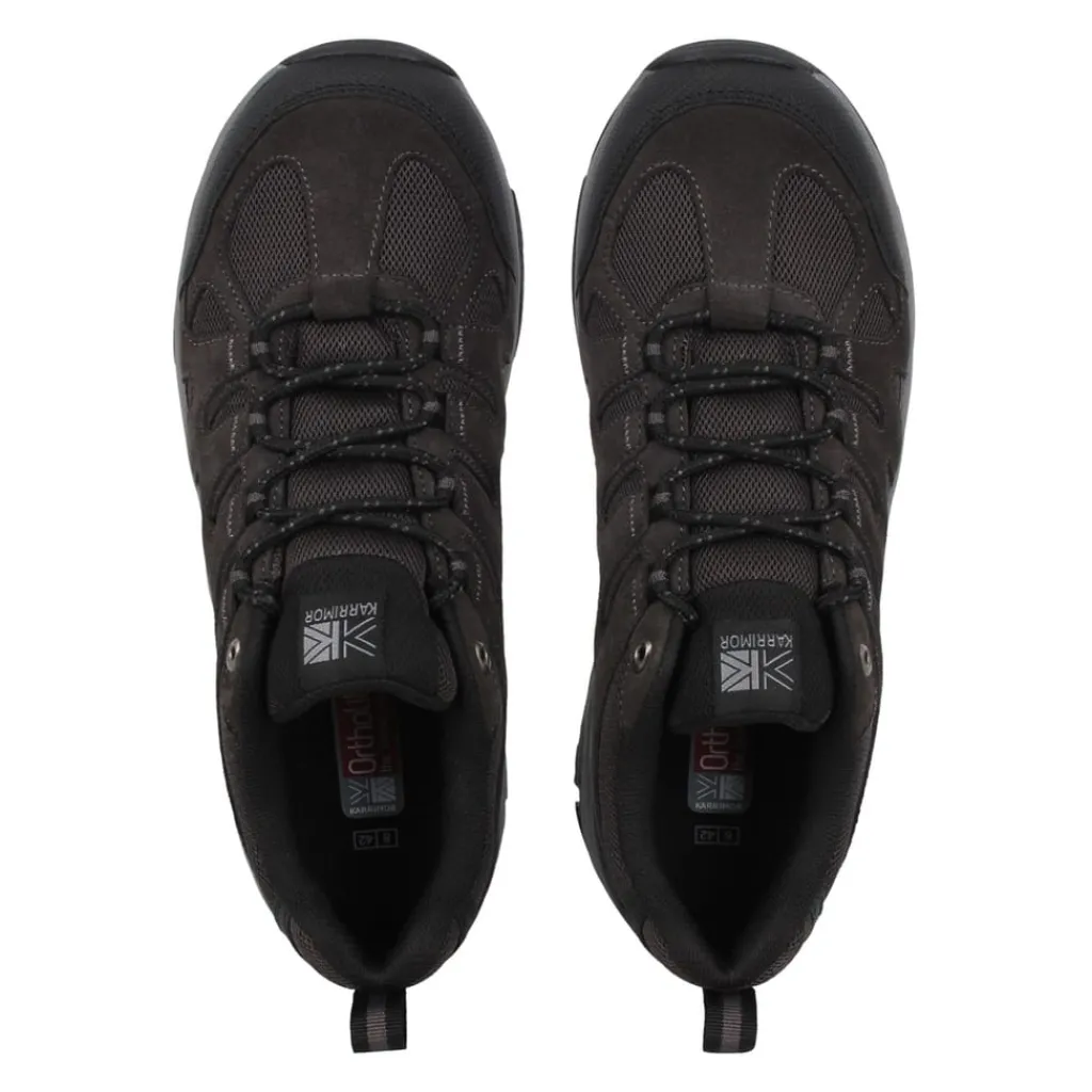 Outdoor Footwear|Shoes*Karrimor Mens Summit Leather Walking Shoes in Grey