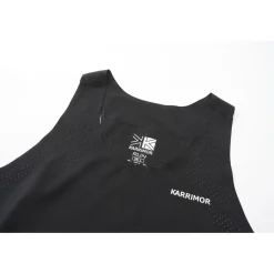 Fitness And Gymwear*Karrimor Mens Tank Gym Vest in Black