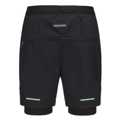 Fitness And Gym Shorts*Karrimor Mens X 2in1 Shorts in Black