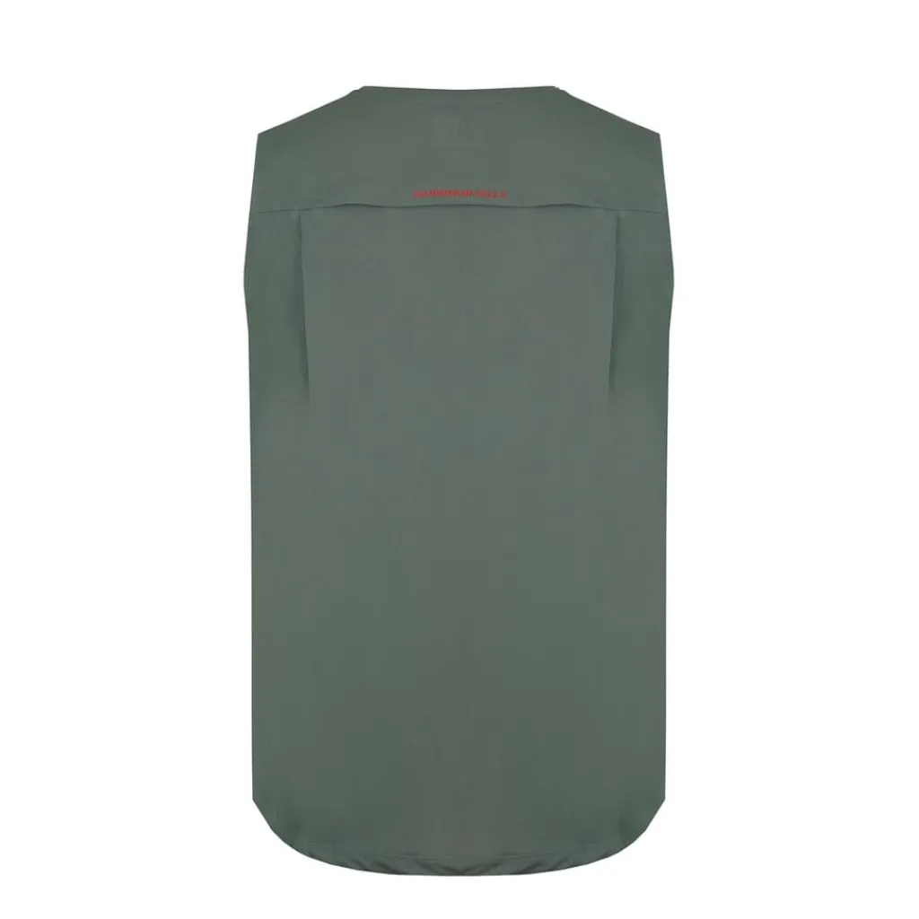 Fitness And Gymwear*Karrimor Regular Fit Crew Neck Tank in Green