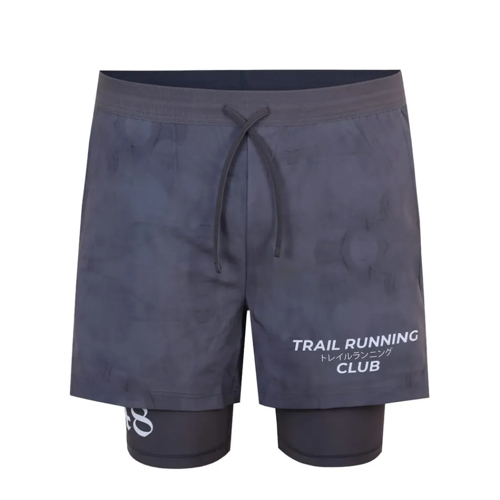 Fitness And Gym Shorts*Karrimor Running Club Trail 2 In 1 Shorts in Black