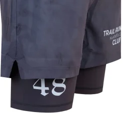 Fitness And Gym Shorts*Karrimor Running Club Trail 2 In 1 Shorts in Black