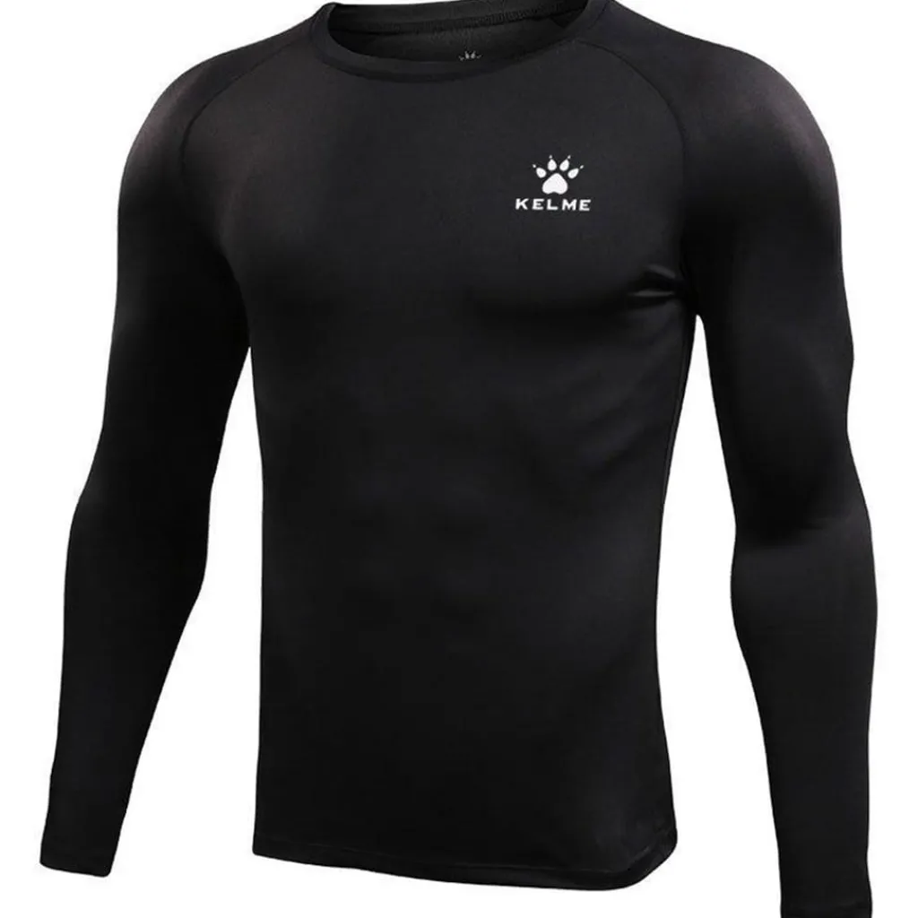 Fitness And Gymwear|Fitness And Gym Tops*Kelme Compress Top in Black
