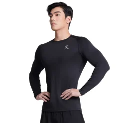 Fitness And Gymwear|Fitness And Gym Tops*Kelme Compress Top in Black