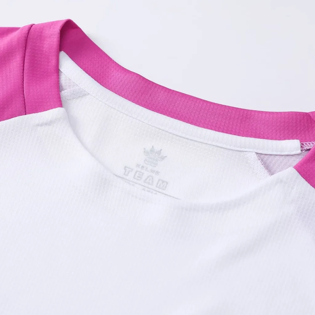 Football And Rugby Clothing*Kelme Ls Trn Tee in White