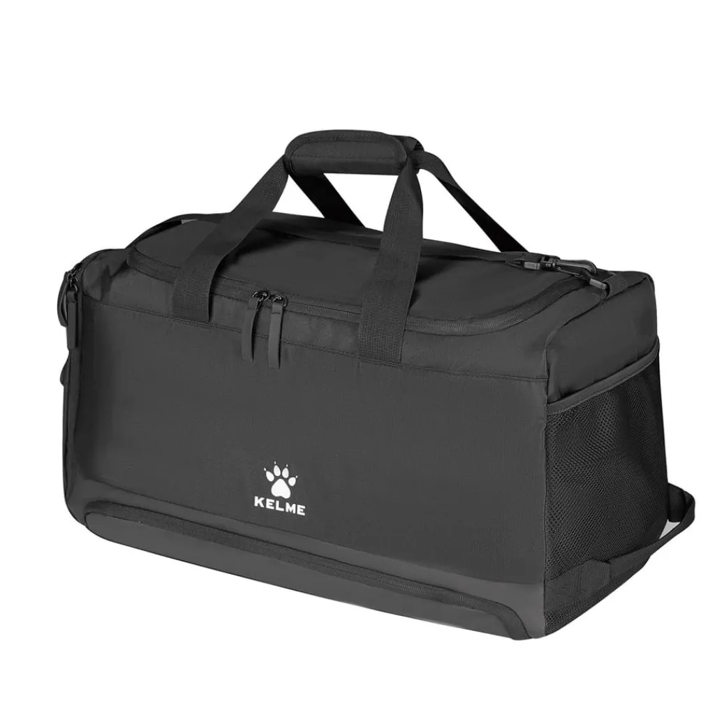 Bags*Kelme Travel Duffle Bag with Detachable Strap in Black