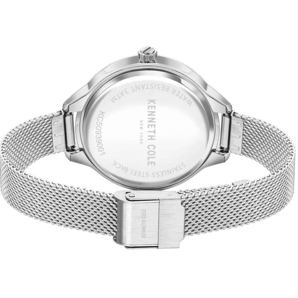 Jewellery-Watches*Kenneth Cole Steel Mesh York Analogue Watch in Green