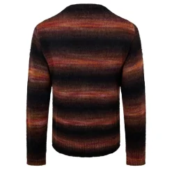 Knitwear*Kenzo V-Neck Regular Fit Mohair Sweater in Red