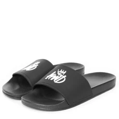 Beach Shoes*Kings Will Dream Crosby 2.0 Sliders in Black