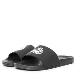 Beach Shoes*Kings Will Dream Crosby 2.0 Sliders in Black