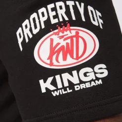Shorts*Kings Will Dream Prop Jog Shorts in Black