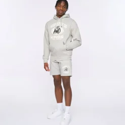 Shorts*Kings Will Dream Prop Jog Shorts in Grey Marl