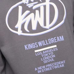 Hoodies|Sweatshirts*Kings Will Dream Soap Hoodie in Grey