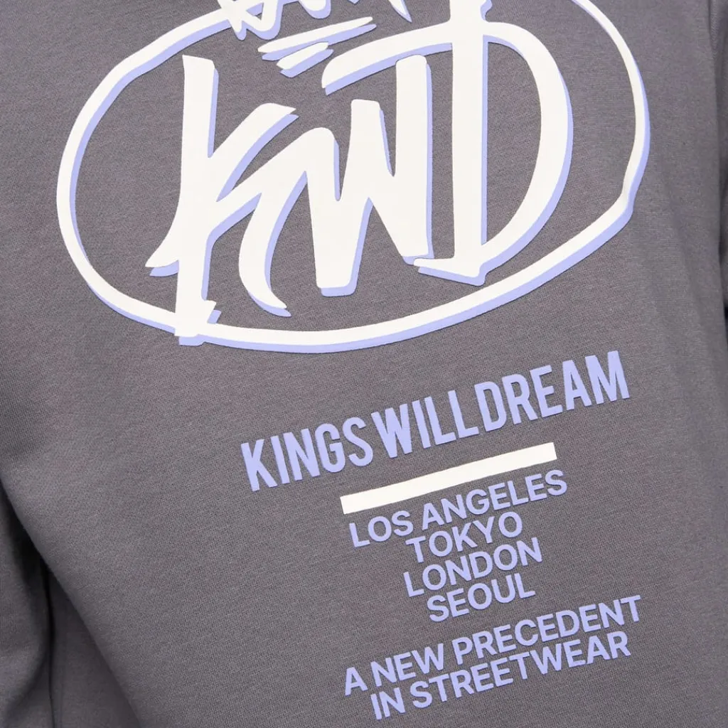 Hoodies|Sweatshirts*Kings Will Dream Soap Hoodie in Grey