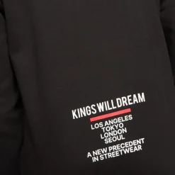 Hoodies|Sweatshirts*Kings Will Dream Tagged Hoodie in Black