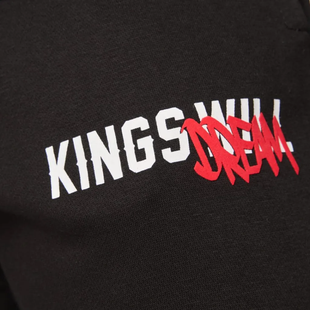 Trousers*Kings Will Dream Tagged Joggers in Black