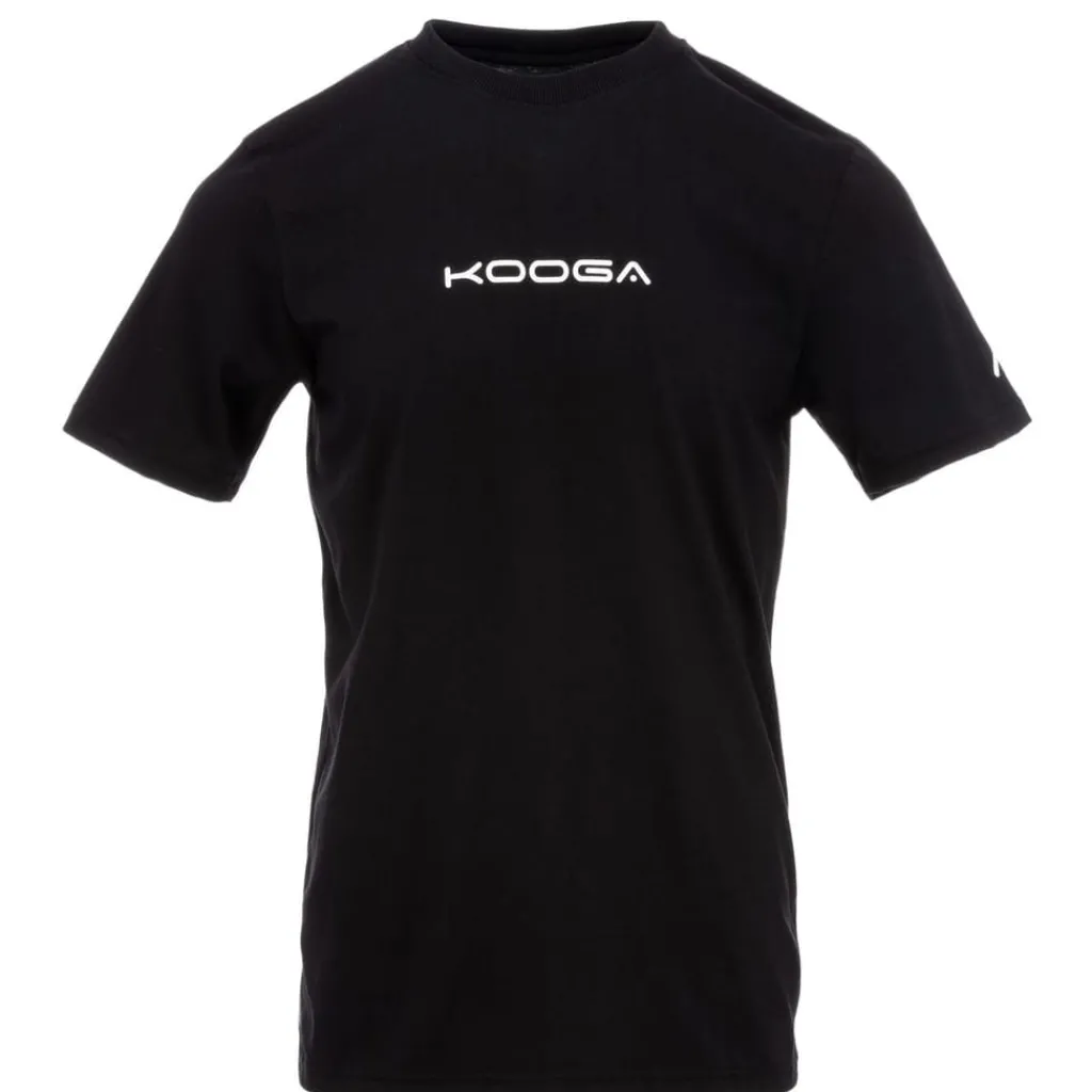 Fitness And Gymwear*Kooga Crew T-Shirt in Black