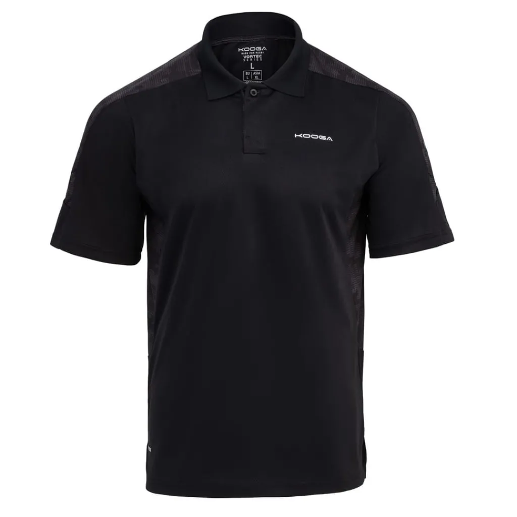 Polo Shirts*Kooga Rugby Polo Shirt in Black