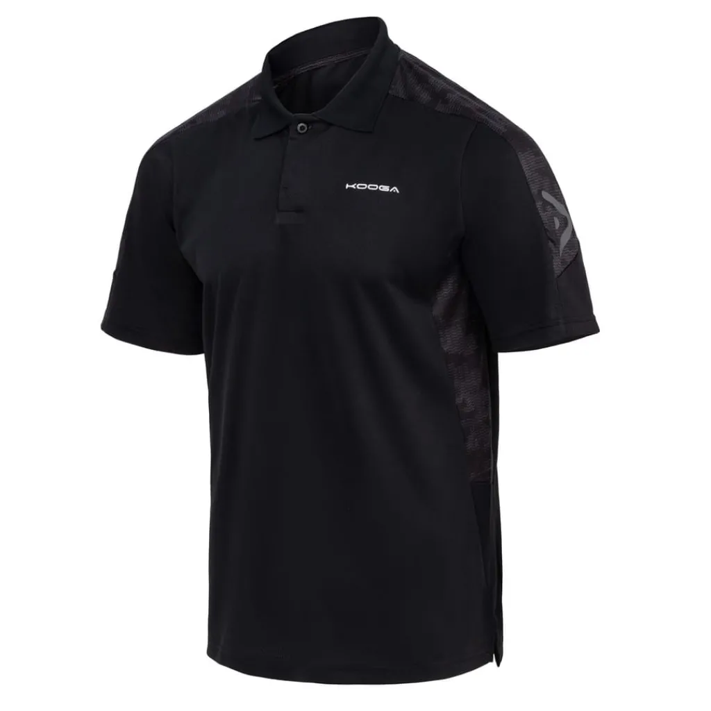 Polo Shirts*Kooga Rugby Polo Shirt in Black