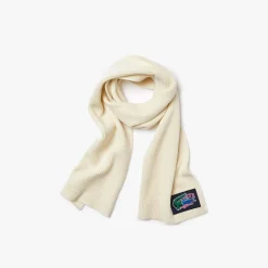 Gloves-Scarves-Umbrellas|Gifts*Lacoste Beanie & Scarf Gift Box in Cream