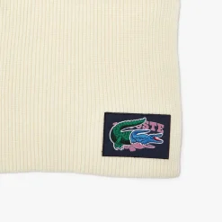 Gloves-Scarves-Umbrellas|Gifts*Lacoste Beanie & Scarf Gift Box in Cream