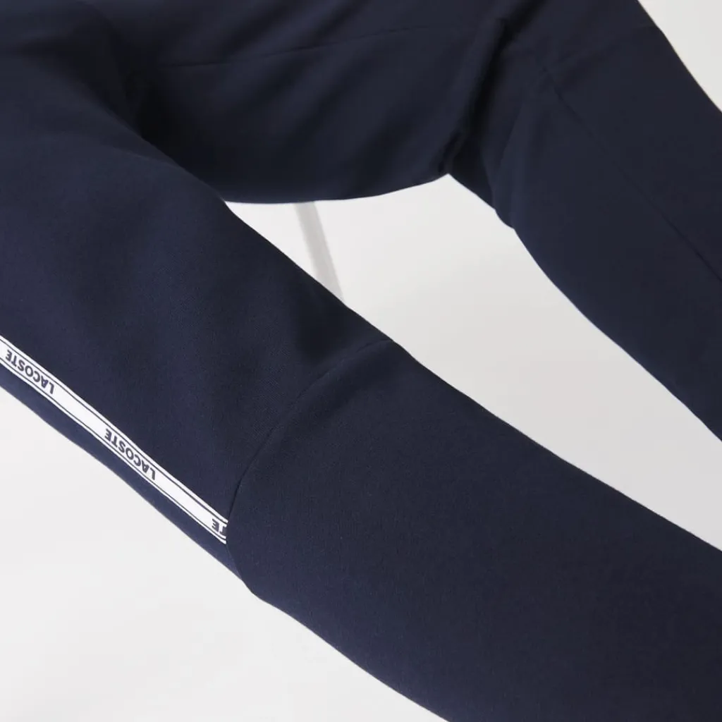 Trousers*Lacoste Branded Tape Joggers in Blue