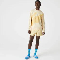 Sweatshirts*Lacoste Classic Fit Big Logo Sweatshirt in Yellow