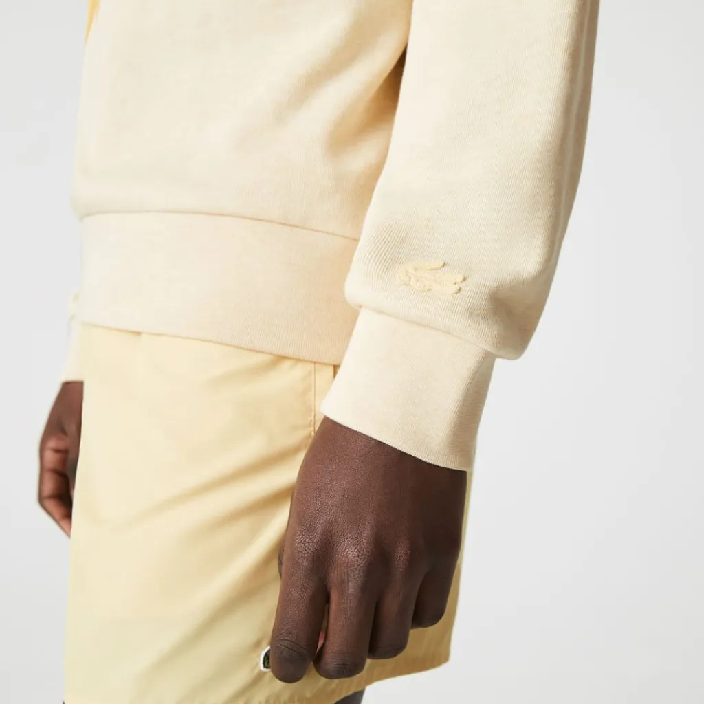 Sweatshirts*Lacoste Classic Fit Big Logo Sweatshirt in Yellow