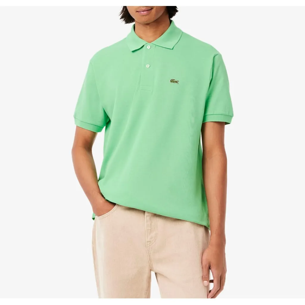 Polo Shirts*Lacoste Classic Fit L.12.12 Original Piqué Polo Shirt in Green