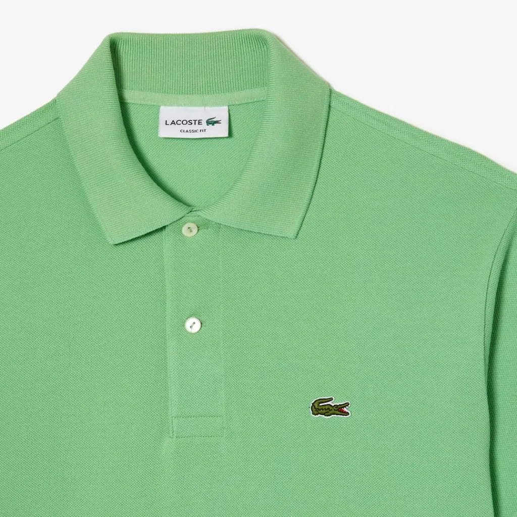 Polo Shirts*Lacoste Classic Fit L.12.12 Original Piqué Polo Shirt in Green
