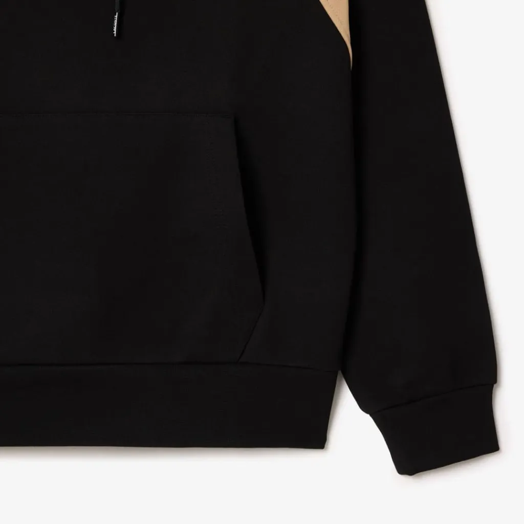 Sweatshirts*Lacoste Colour-Block Fleece Hoodie in Black