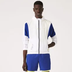 Coats And Jackets*Lacoste Colour-Block Windbreaker Jacket in White