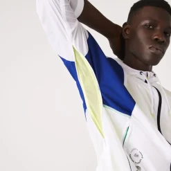 Coats And Jackets*Lacoste Colour-Block Windbreaker Jacket in White