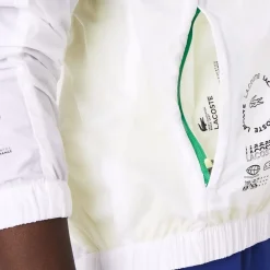 Coats And Jackets*Lacoste Colour-Block Windbreaker Jacket in White