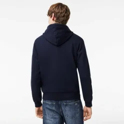 Sweatshirts|Hoodies*Lacoste Croc Hoodie in Blue