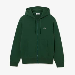 Sweatshirts*Lacoste Croc Zip Hoodie in Green