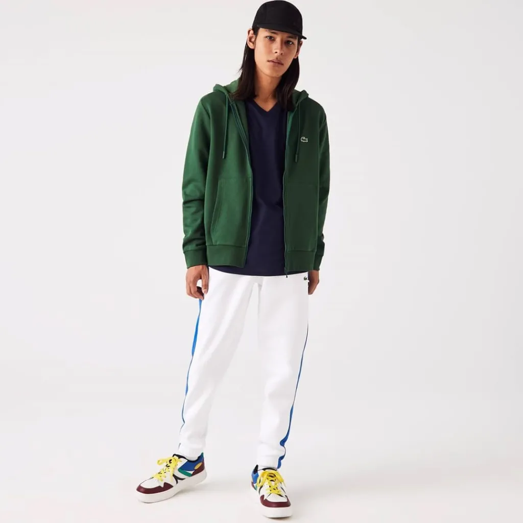Sweatshirts*Lacoste Croc Zip Hoodie in Green