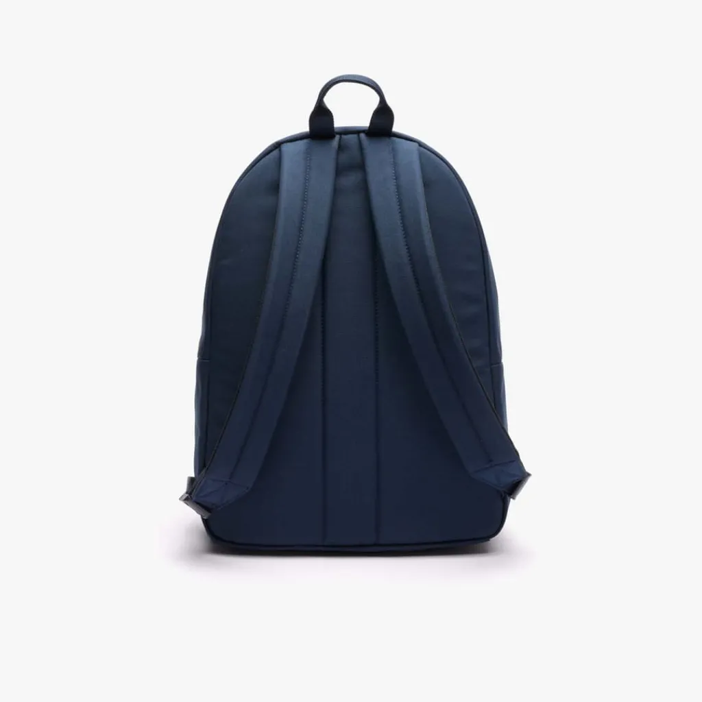 Bags*Lacoste Crocodile Backpack in Blue